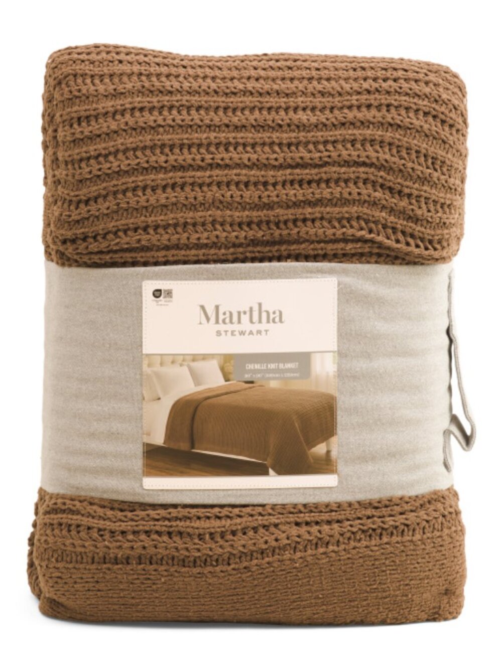 MARTHA STEWART Chenille Textured Blanket